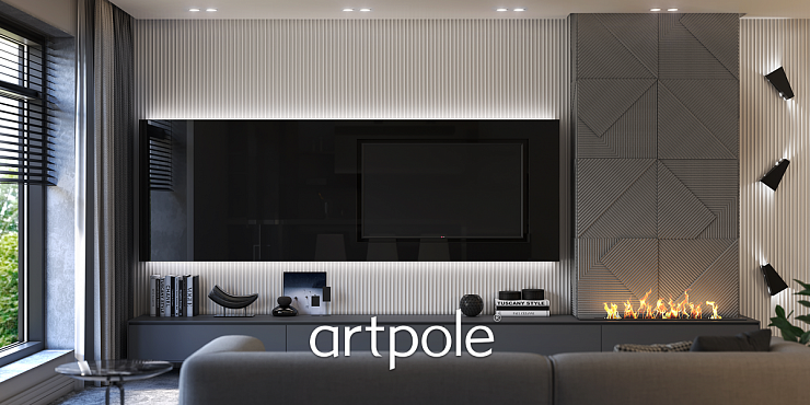Коллекция 3Д панелей PALLADA от Artpole
