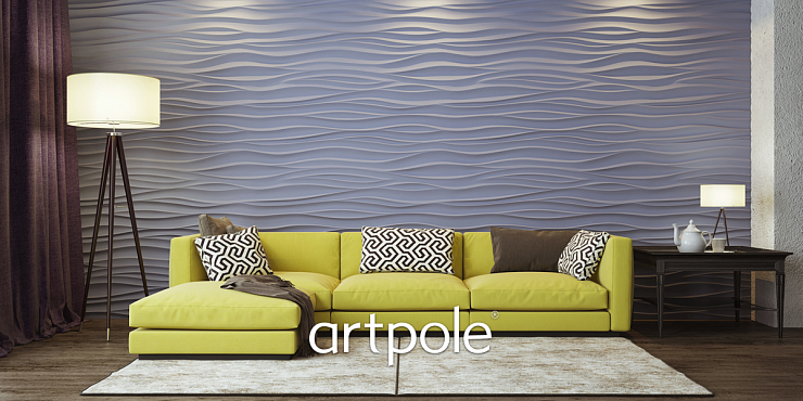 Коллекция 3Д панелей SILK + LED от Artpole